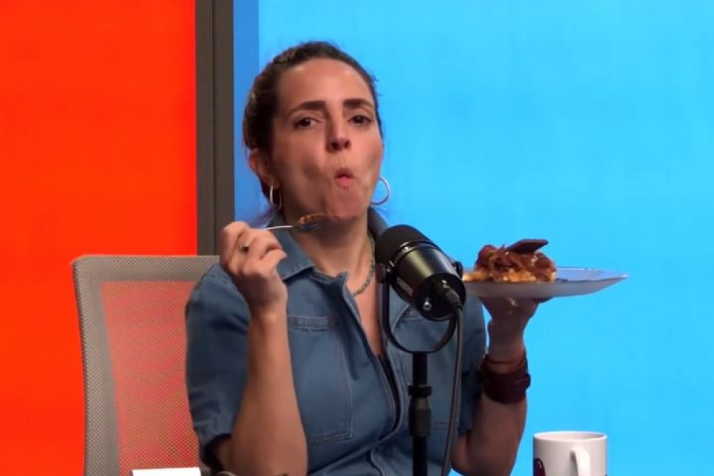 Paulina Cocina rompió con sus dichos y... ¡Probó chocotorta en vivo! Así fue el momento