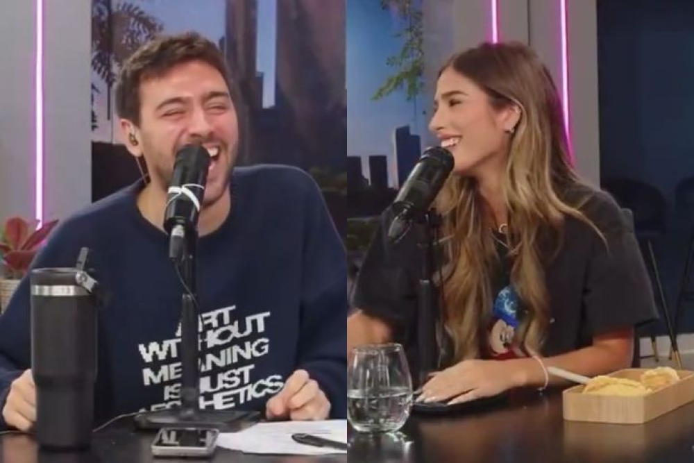 Juli Poggio reveló con quién la comparan y Lizardo Ponce reaccionó: ¡Lleno de risas! ”Te amo tanto”