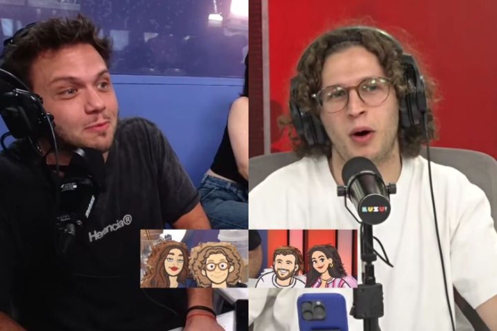 Gaspi generó un efecto, hizo asustar a varios, y admitió que se trató de una tecnología especial