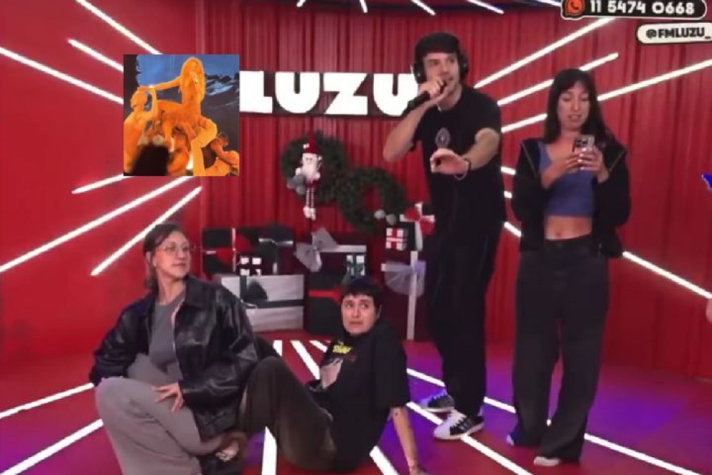 ¡Se les pinchó la rueda! FM Luzu quiso imitar ”la bicicleta” de Shakira y terminó mal: ¡Dientes contra el piso!