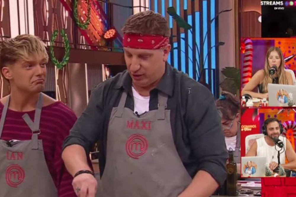 Maxi López apuntó contra La China Suárez en MasterChef Celebrity y el stream reaccionó: ¿De qué manera?