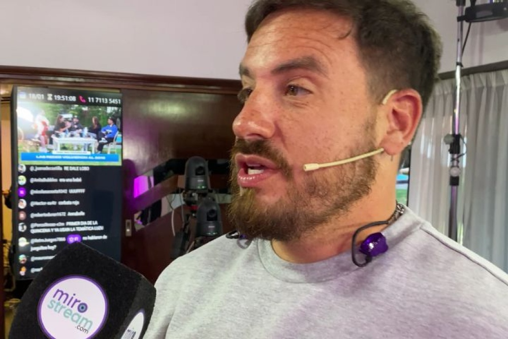 Amor, primicias y un rotundo apoyo para Blender: mano a mano con Fede Bal desde Mar del Plata