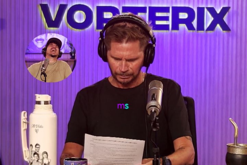 De la novela Arcucci-Palito, a prometer agregar palabras a sus relatos: Pollo Vignolo visitó Paren la Mano