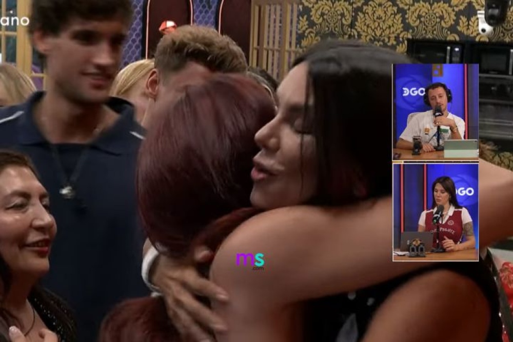 Volvió Daniela De Lucía a Gran Hermano tras el fallecimiento de su padre y así reaccionó el stream
