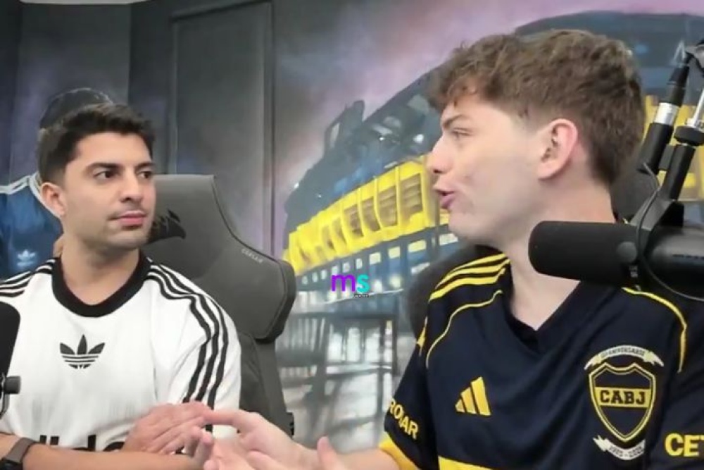 Davoo Xeneize demostró una vez más su fanatismo por Ángela Torres y causó la reacción de Gastón Edul