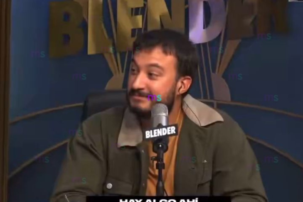 El curioso parecido que le encontró el CM de Blender a Tomás Rebord