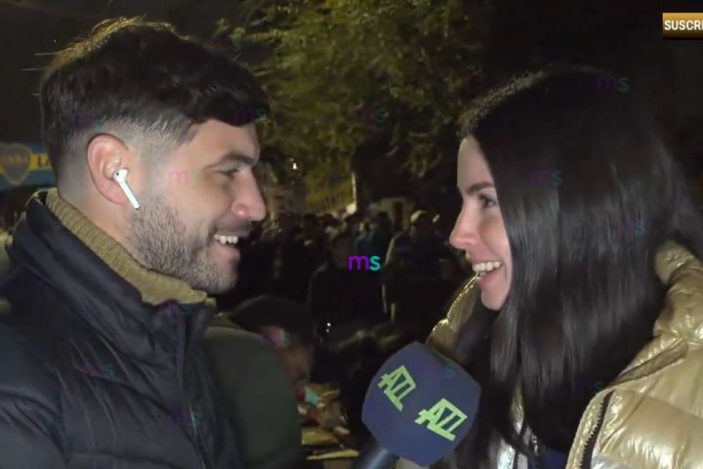 El tierno reencuentro de Nico Luaces y Dani en la previa del partido de Boca que sacó sonrisas