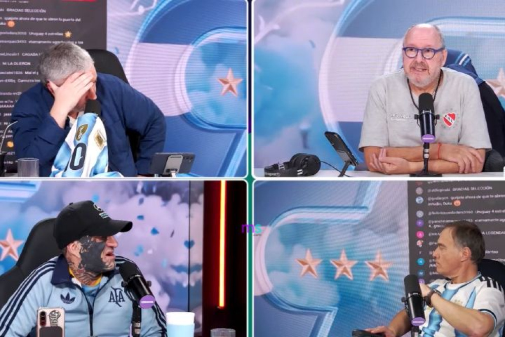 Bajo su estilo, Duka felicitó a la Selección y aplaudió a Lionel Messi en Carnaval