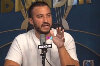 Tom&aacute;s Rebord tambi&eacute;n tuvo su "Derecho a R&eacute;plica" en Blender