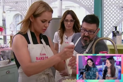Un accidente que le costó caro a Eliana Guercio en Bake Off Famosos: cómo reaccionó el stream