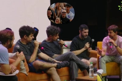 ¡Una transmisión especial! Paren la Mano salió al aire desde Uruguay y un detalle se viralizó