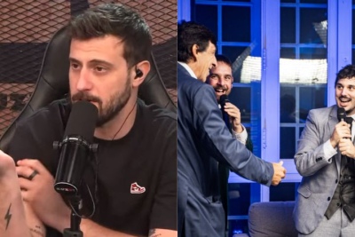 Diego Leuco explicó por qué los chicos de Paren la Mano reaccionaron eufóricos tras recibir a Gustavo Costas
