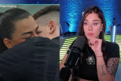 El amor traspasó las fronteras del streaming: reacción al "congelados" de Luz y su novio