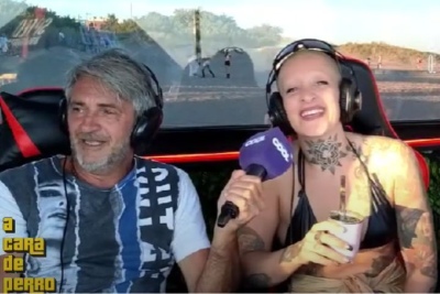 ¡Gran gesto! Furia sorprendió en vivo a Manzana, Mauro, Darío y Francisco con un regalo