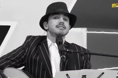Bajo un divertido personaje, Santi Talledo aprovechó a lanzar una indirecta para TDT