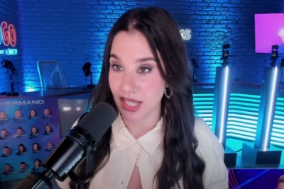La Tora no pudo contener su emoción mientras stremeaba para Gran Hermano