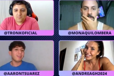 Andrea habló en el stream 'Punto de Encuentro' y arremetió contra Luz: "Es muy extraña"