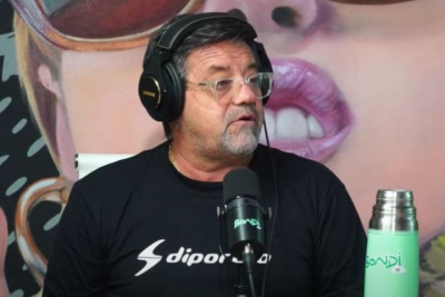Caruso Lombardi visitó Bondi y catapultó al fútbol argentino: "Hoy es insano"