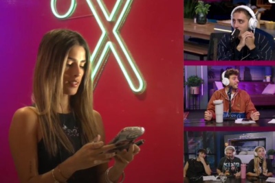 Juli Poggio grabó su apertura para Rumis en vivo... ¡Y brilló!