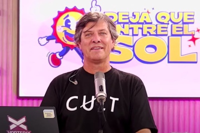 En su debut, Mario Pergolini fue irónico con Eial Moldavsky: "Le metí la bombilla al mate y..."