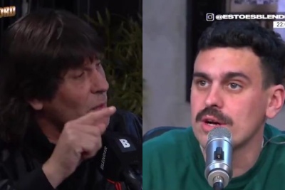 ¿Atacó y reculó? Se picó entre Manu Jove y el invitado Hugo Lamadrid en Blender