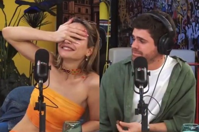 ¡Revivió viejas épocas! Brenda Asnicar le pidió un beso en vivo a Gastón Soffritti: ¿Qué hizo el actor?