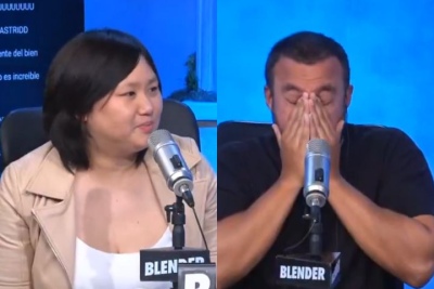 ¿Se gana un lugar en Blender? Tras una pregunta, Eva Blanco Lu hizo tentar a Tomás Rebord: "Yo creo que..."