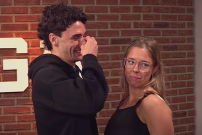 ¿Adiós Edul? Nati Jota recibió con buenos ojos, y con sus sandalias, al periodista deportivo Teo Coquet